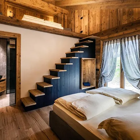 بيت خشبي Rifugio De Doo San Nicolo di Comelico